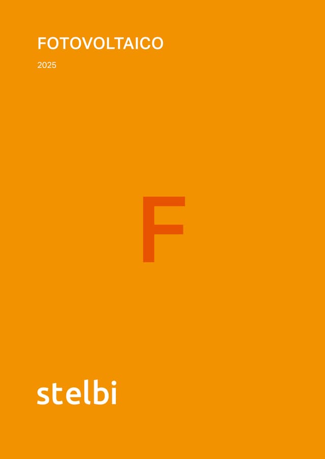 Catalogo Stelbi Fotovoltaico
